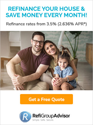 Refinance Your House & Save Money Every Month! Refinance rates from 3.5% (2.636% APR*)